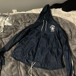 Windbreaker, branded.